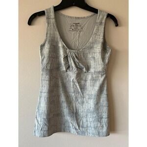 Patagonia Bandha Sleeveless Top Light Gray White XS